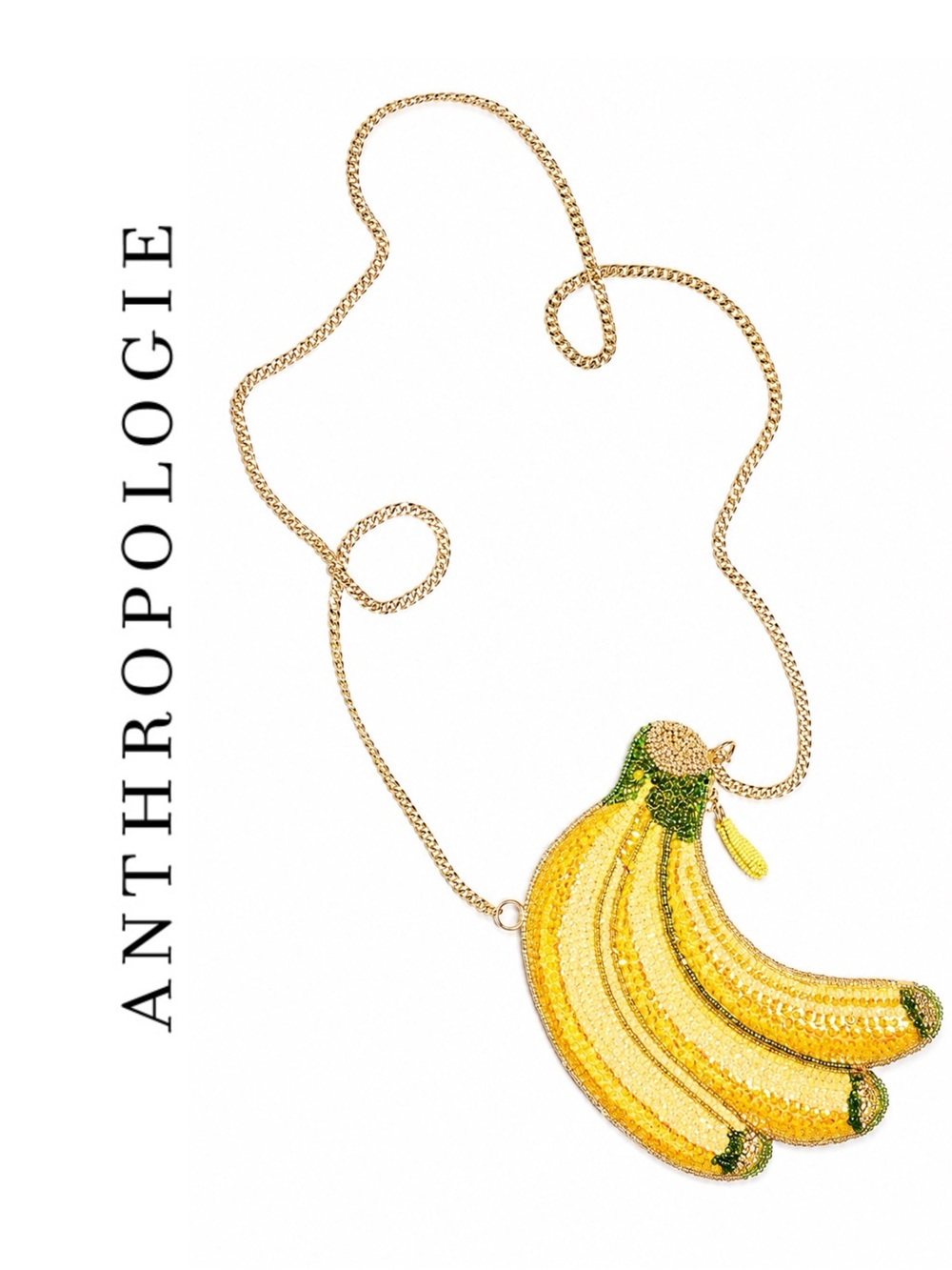 Anthropologie Beaded Icon Crossbody Bag